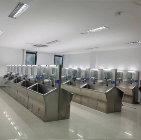 電子廠不銹鋼洗手池