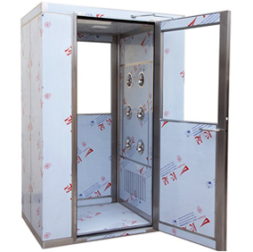 不銹鋼單人單吹風(fēng)淋室