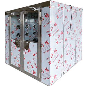 雙開門不銹鋼風(fēng)淋室